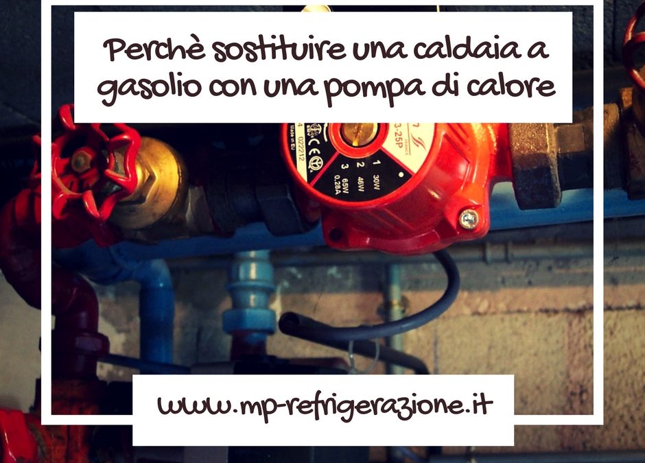 Perchè sostituire una caldaia con una pompa di calore aria acqua